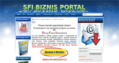 Desktop Screenshot of biznisportal.net